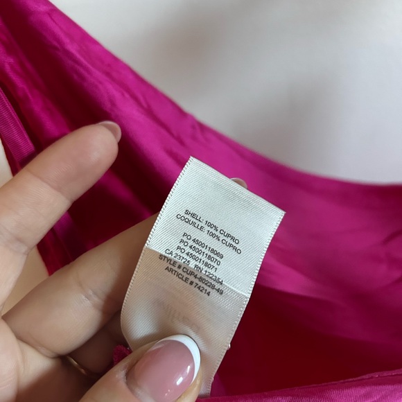Wilfred “ Fushia Slip Dress” size small - Picture 6 of 6